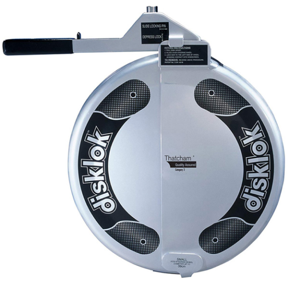 DISKLOK Steering Lock (Silver) Small